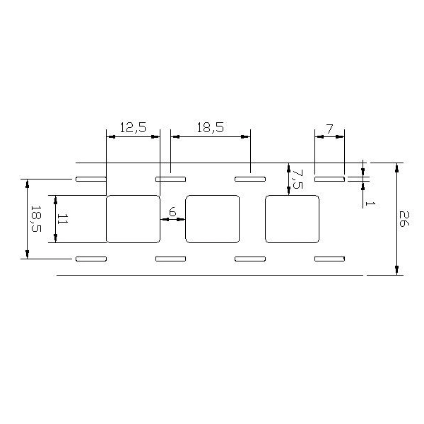 H Type 2p Steel Nickel 18650 Nickel Tabs 18.5mm 99.5% Manufacturer Lithium Battery Connector Pure Nickel Strip18650