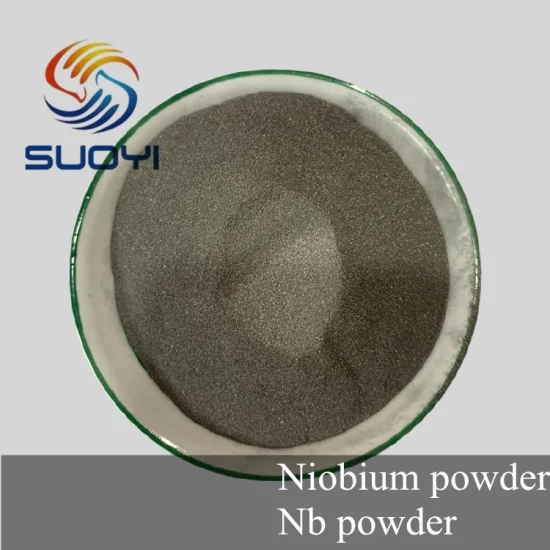 Hochwertiges sphärisches Niob-Pulver-Metall-NB-Pulver von Suoyi, das in der additiven Fertigung/3D-Druck verwendet wird