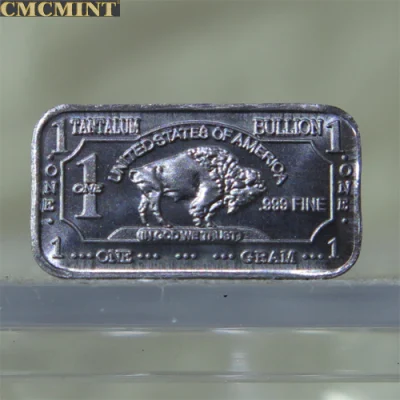 Alte Münzen zum Verkauf Cmcmint 1 Gramm Tantal-Büffelbarren