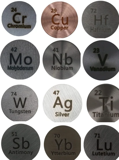 Sputtertarget aus 99,9 % Nickel-Kobalt-Chrom-Aluminium-Yttrium-Tantal-Legierung für den PVD-Prozess