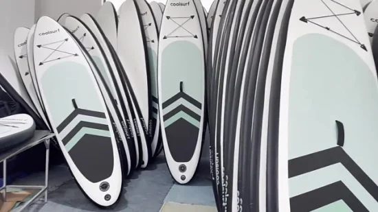 Aufblasbares Surfbrett, maßgeschneidertes aufblasbares Sup-Board, aufblasbares Paddle-Board